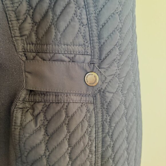 Weatherproof® Women's Size XL Navy Blue Quilted Jacket with Side Stretch - Picture 10 of 16